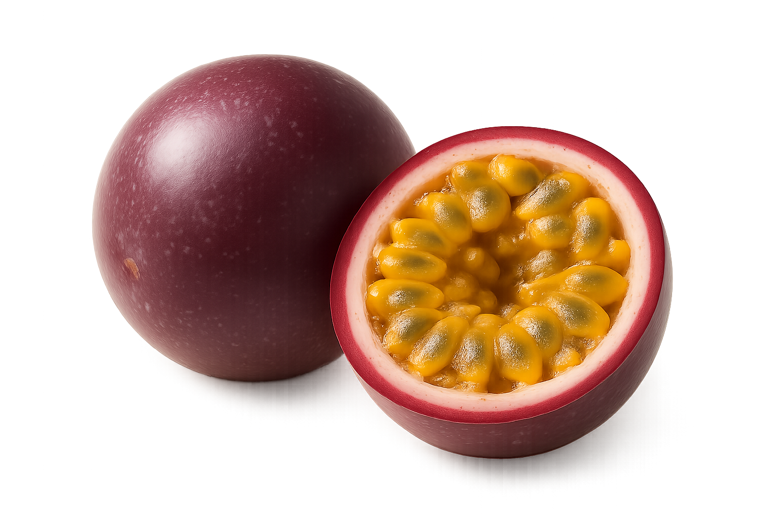 20251015_1021_Passionfruit and Slice_simple_compose_01k7jtpw3vebc847nt3q04xksm